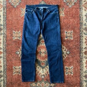 32x32 513 Levi’s slim straight fit blue jeans